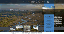 Desktop Screenshot of americantimberlands.com